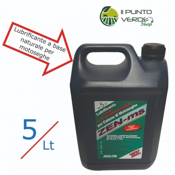 Q8 Roloil - ZEN-ms 5 Litri olio lubrificante catena biodegradabile
