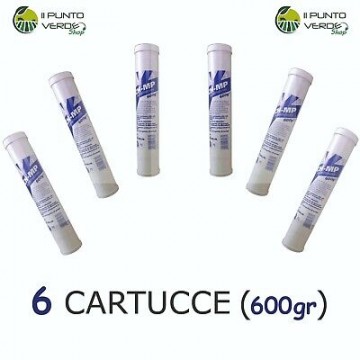 Q8 Roloil - CH-MP 600 gr 6 cartucce di grasso al litio