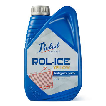 Q8 Roloil - ROLICE GIALLO 1 Litro liquido antigelo refrigerante